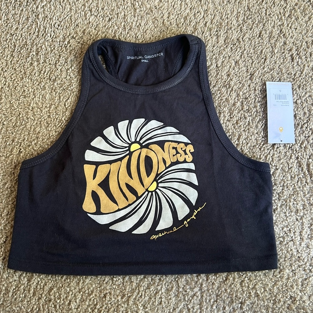 NWT “Kindness” Crop